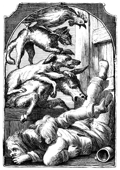 The Musicians of Bremen by Edward Henry Wehnert