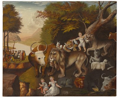 Peaceable Kingdom by Edward Hicks