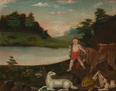 The Peaceable Kingdom by Edward Hicks