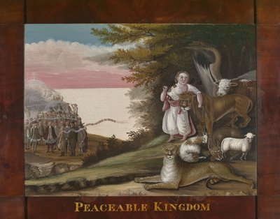 The Peaceable Kingdom by Edward Hicks