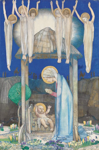 The Nativity by Edward Reginald Frampton