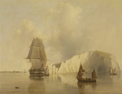 Off the Needles, Isle of Wight by Edward William Cooke