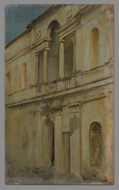 Architectural Study by Edwin Austin Abbey