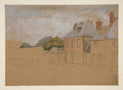 Architectural Study by Edwin Austin Abbey