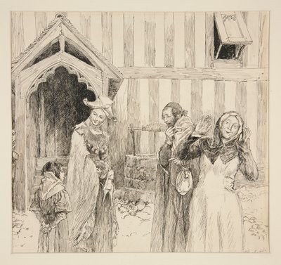 Evans by Edwin Austin Abbey