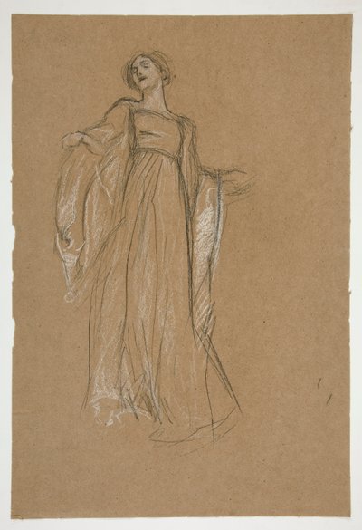 Figure Study by Edwin Austin Abbey