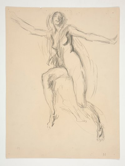 Figure Study by Edwin Austin Abbey
