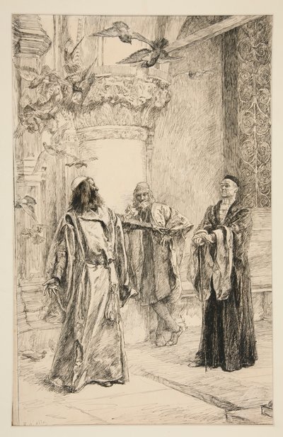 Shylock by Edwin Austin Abbey