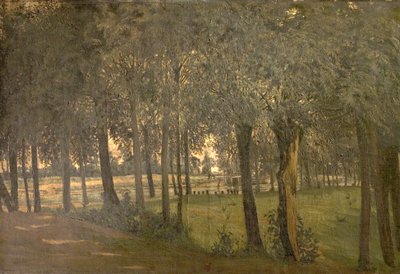 Under the Willows, Sunbury-on-Thames, Middlesex by Edwin Edwards