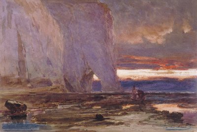 Beach and Cliffs by Edwin Ellis