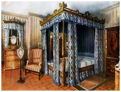 A Hepplewhite Bedroom by Edwin Foley