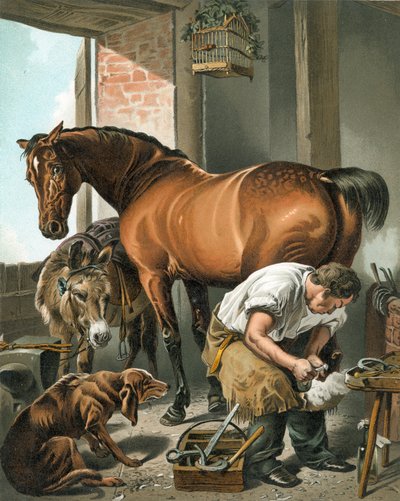 Blacksmith by Edwin Landseer