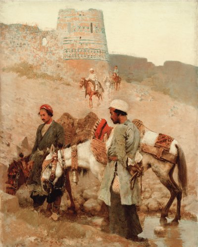 Traveling in Persia by Edwin Lord Weeks
