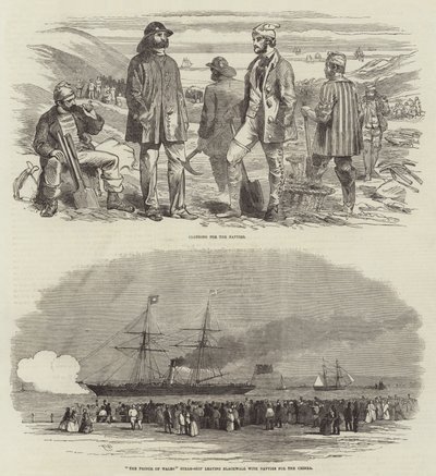 Navvies for the Crimea by Edwin Weedon