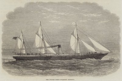 The Dundee Screw-Steamship Hibernia by Edwin Weedon