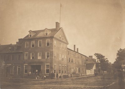 Marshall House, Alexandria, Virginia by Egbert Guy Fowx