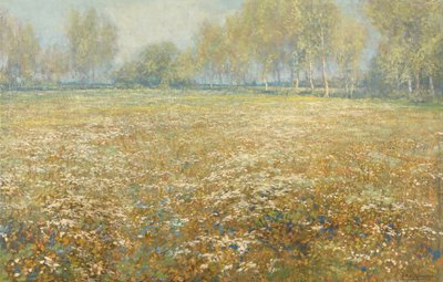 Meadow in Bloom by Egbert Rubertus Derk Schaap
