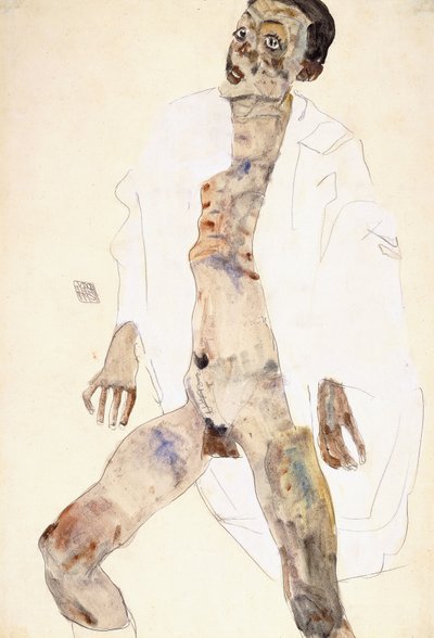 Standing Man by Egon Schiele