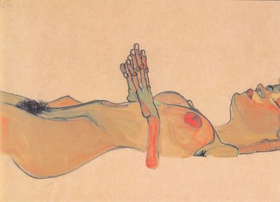 Dead Girl by Egon Schiele