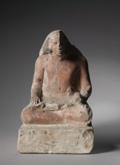 Seated Scribe of Medthu by Egyptian 18th Dynasty