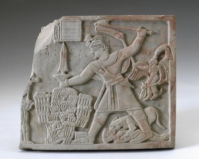 Prince Arikankharer Slaying his Enemies, Meroe by Egyptian School