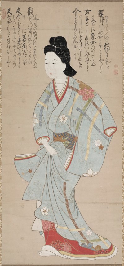 Figure of a Woman, 18th century by Ekaku Hakuin