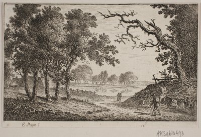 Landscape with a Lake in the Background by Elias Meyer