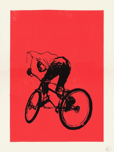 Biker boy, 2012 by Eliza Southwood