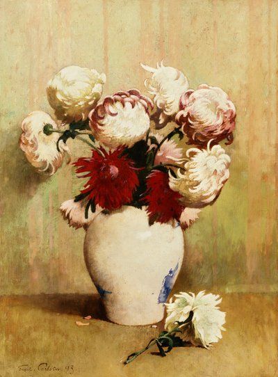 Chrysanthemums by Emil Carlsen