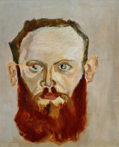 Portrait of a Man with Full Beard by Emil Hertzka