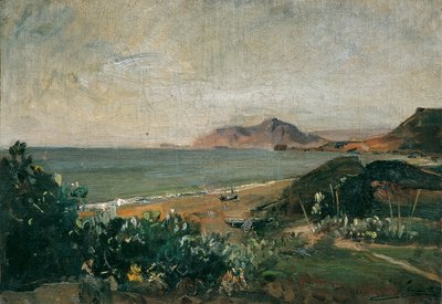 The Ionian Sea near Corfu by Emil Jakob Schindler