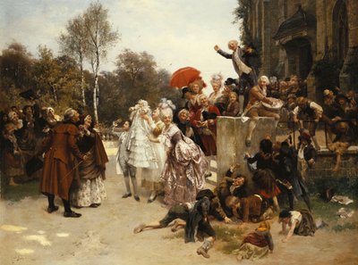 The Christening by Emile Antoine Bayard