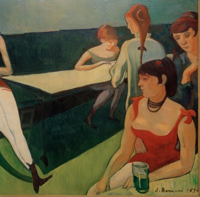 A Brothel (Detail) by Emile Bernard