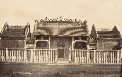 Pagoda of the Chinese City, 1866 by Emile Gsell