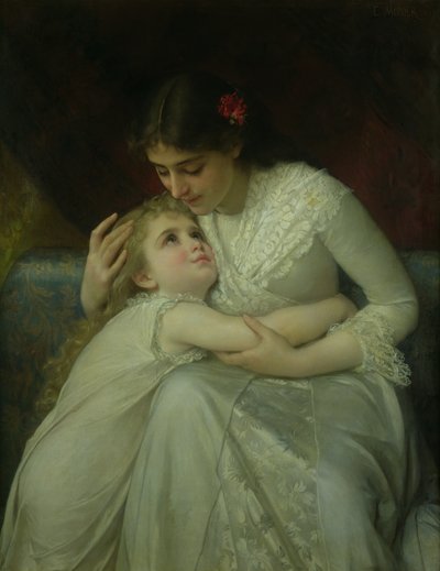 Mother and Child by Emile Munier