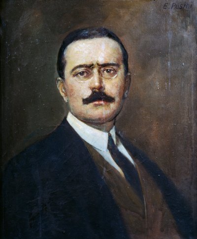 Portrait of Ugo da Como by Emilio Pasini