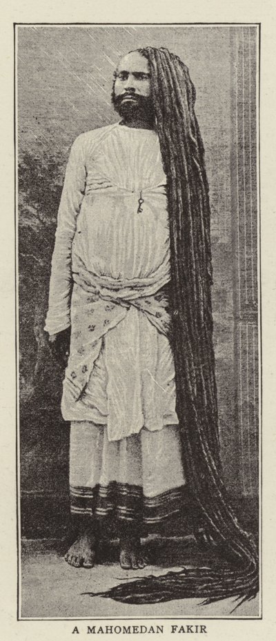 A Mahomedan Fakir by English Photographer