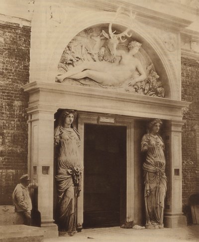 Central Doorway of the Renaissance Court by English Photographer