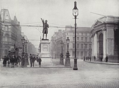 College Green, Dublin, with the Grattan Statue by English Photographer