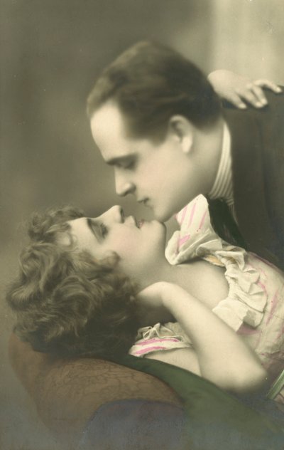 Couple Kissing by English Photographer