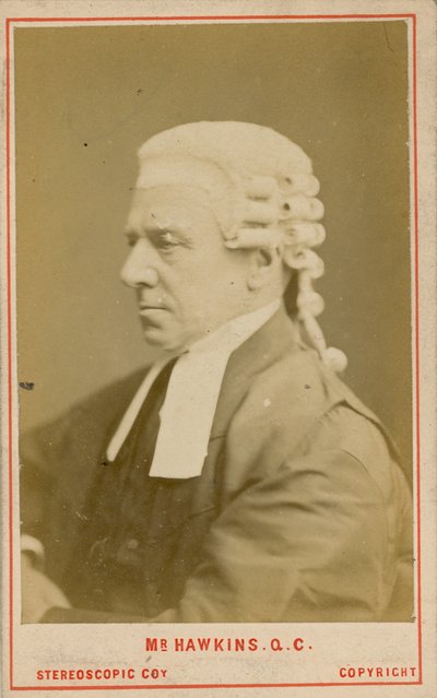 Henry Hawkins, 1st Baron Brampton by English Photographer