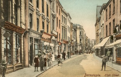 High Street, Barnstaple, Devon by English Photographer