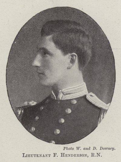 Lieutenant F Henderson, RN by English Photographer