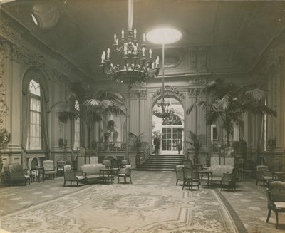 Lobby of the Cecil Hotel, London by English Photographer