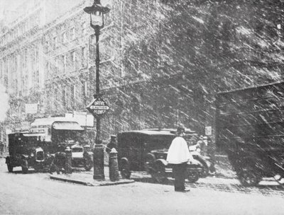 London in the Snow by English Photographer