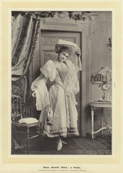 Miss Maud Hill: a Study by English Photographer