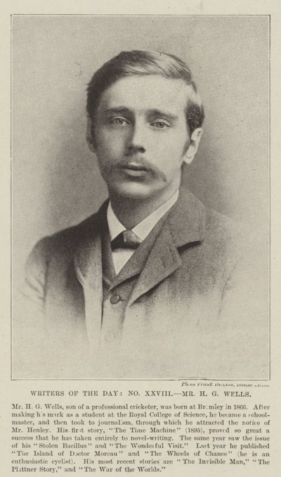 Mr H G Wells by English Photographer