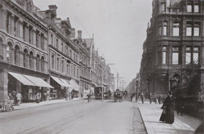 Newcastle, Grainger Street, West by English Photographer