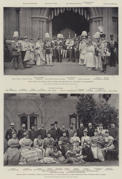 Royal Groups by English Photographer