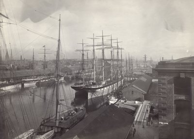 Salthouse Dock, Liverpool, June 1897 by English Photographer